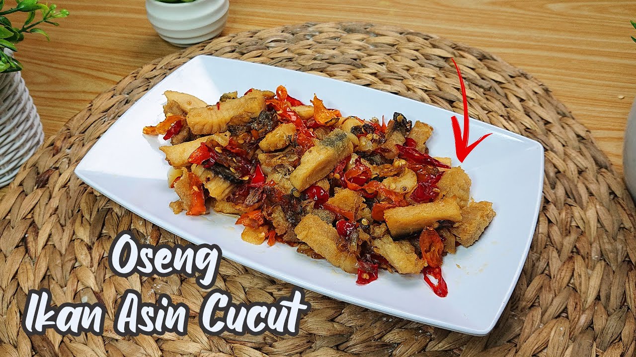 Oseng Ikan Asin Cucut Gurih Pedas! Masak Super Simple & Cepat Anti Ribet!