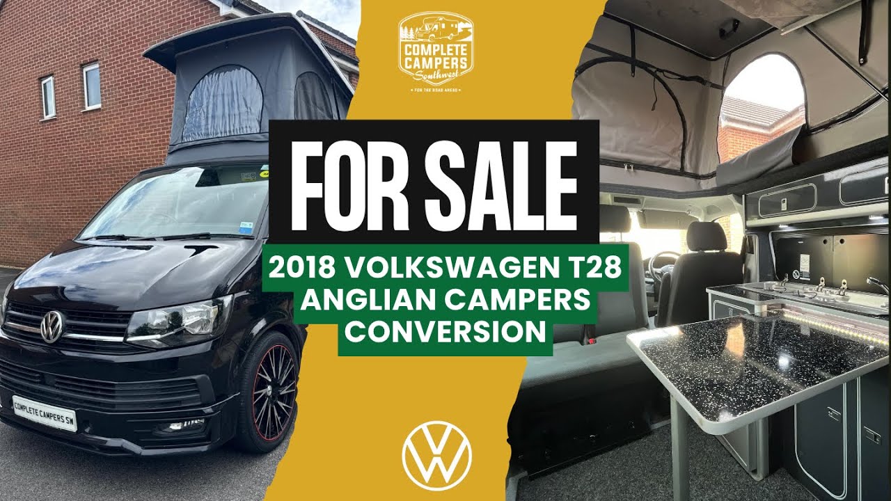 2018 Volkswagen Transporter T28 Anglian Campers Conversion