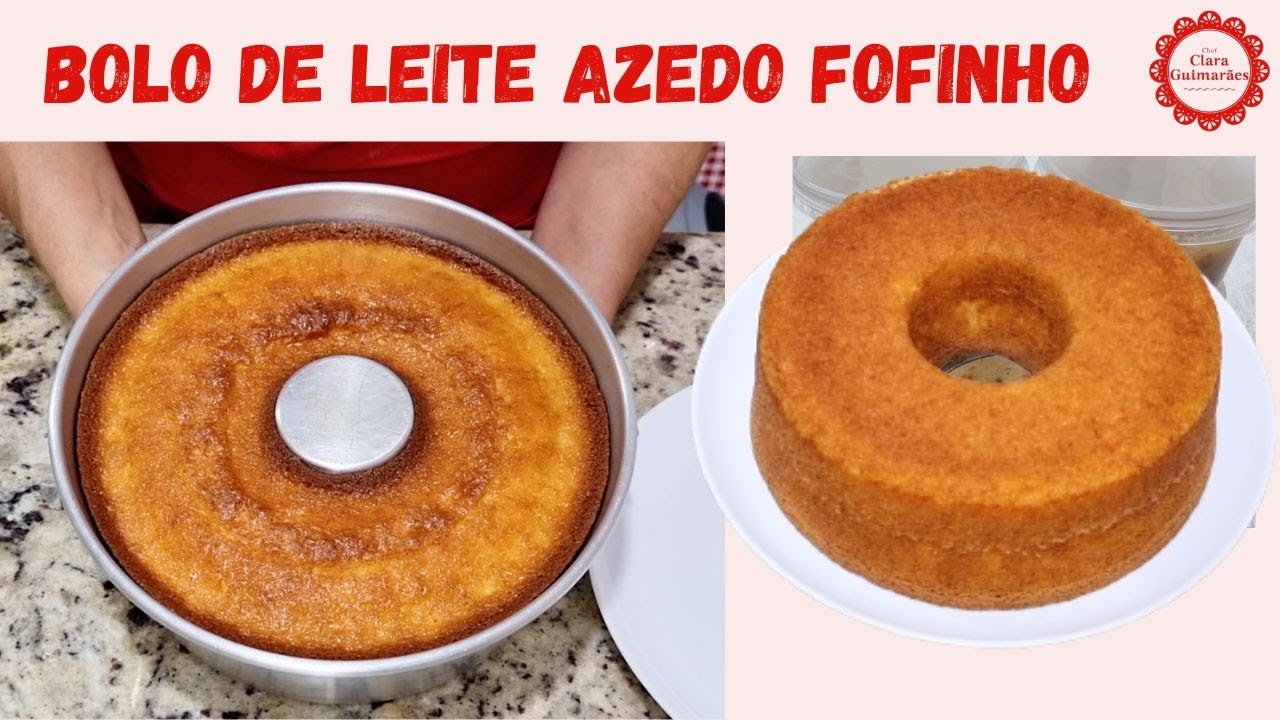 TEM LEITE AZEDO EM CASA? FAÇA ESSE DELICOSO BOLO MACIO E FOFINHO (Aula Mago)