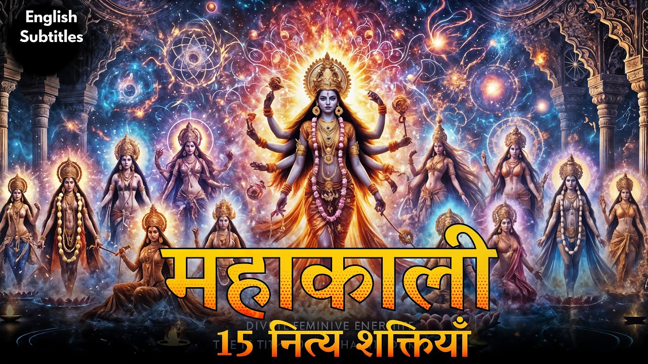 नित्य देवी स्वरूप: काली की चंद्र यात्रा | The 15 Nitya Shaktis of Kali
