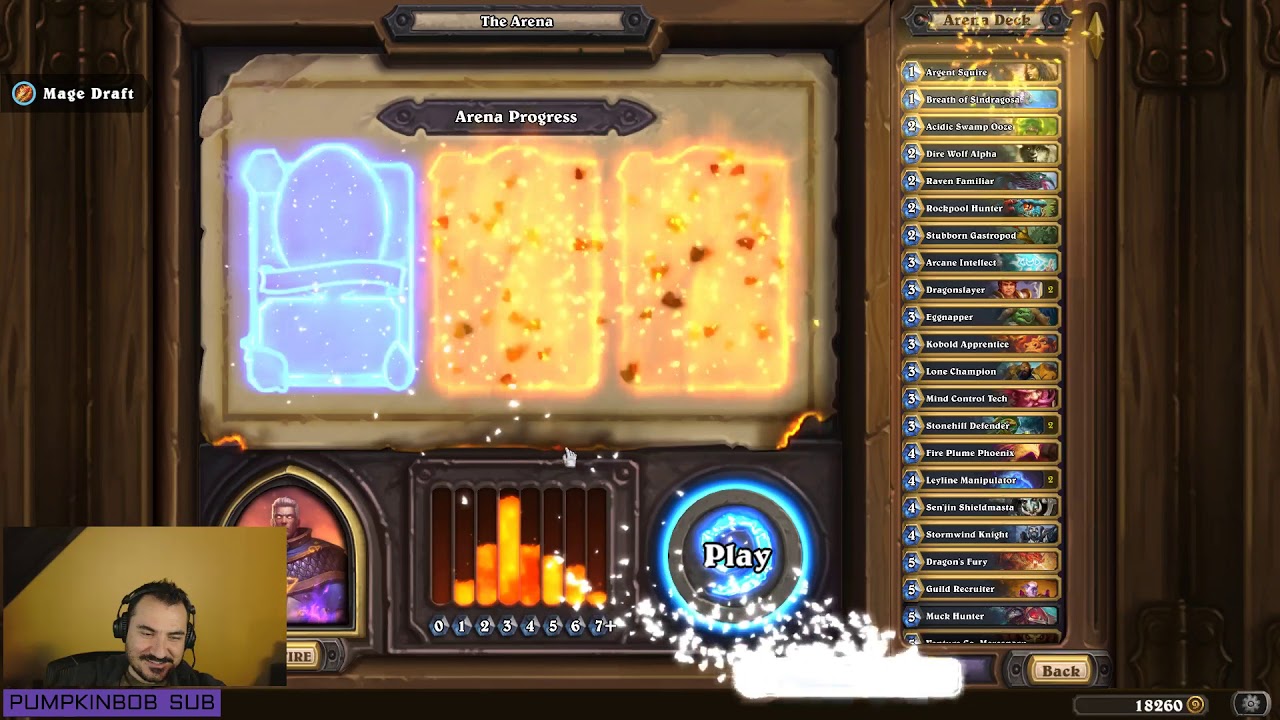 Kripp arena run on mage [31.07.2018]