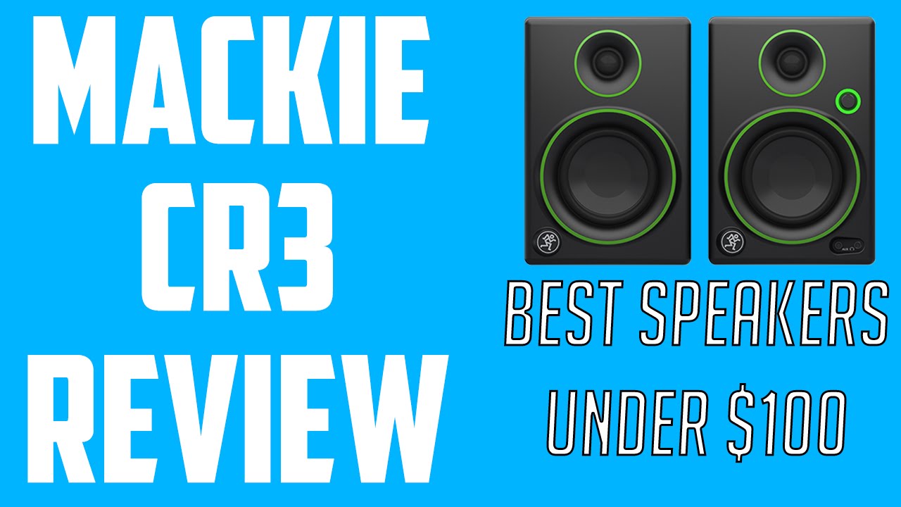 Mackie CR3 Multimedia Monitors Review (Best Speaker Under $100)