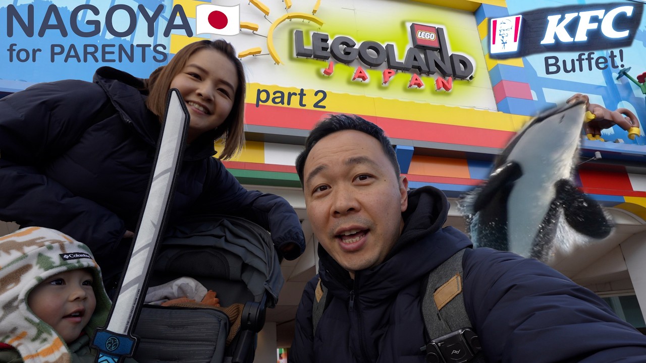 Visiting Legoland Japan! + Nagoya Aquarium + KFC Buffet! & How stroller friendly is Japan?