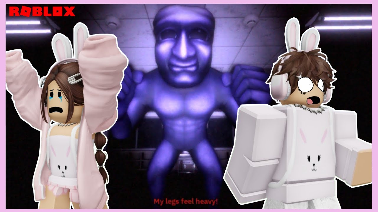KITA MENCOBA KABUR DARI MONSTER UNGU BEROTOT YANG MENYERAMKAN DI ROBLOX | AOONI