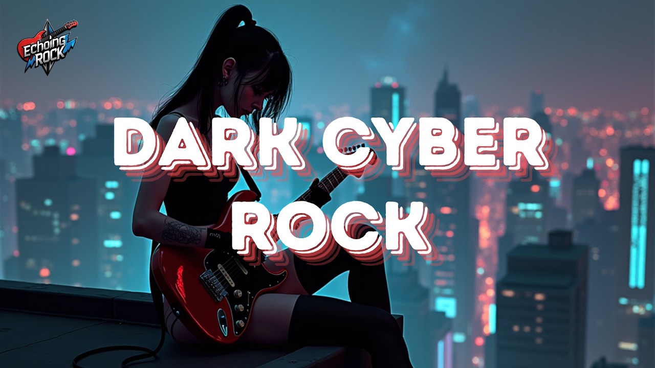 Living with a Ghost | Cyberpunk Rock Playlist 2026 ⚡ Dark Rock | No Vocals | Night Drive Music