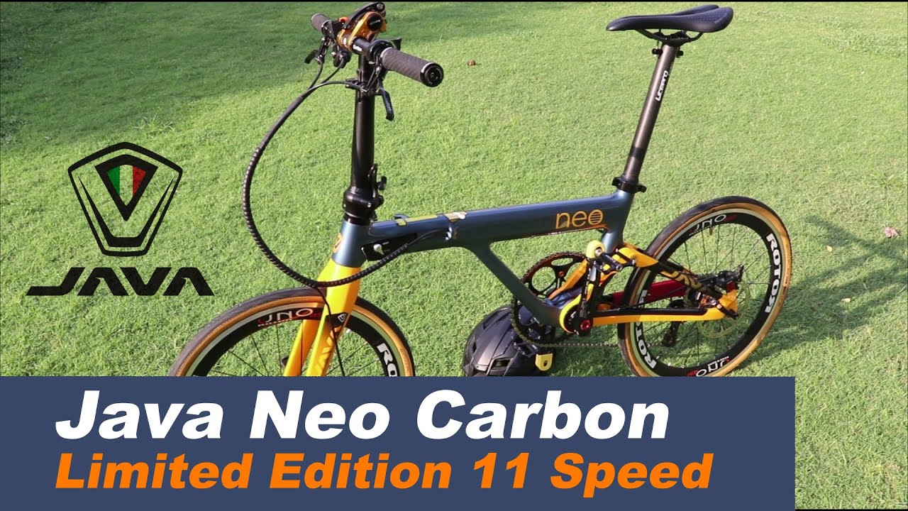 Java Neo Folding Bike Carbon LIMITED EDITION 11 Speed