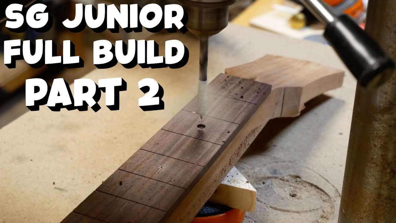 Gibson SG Junior full build : le manche