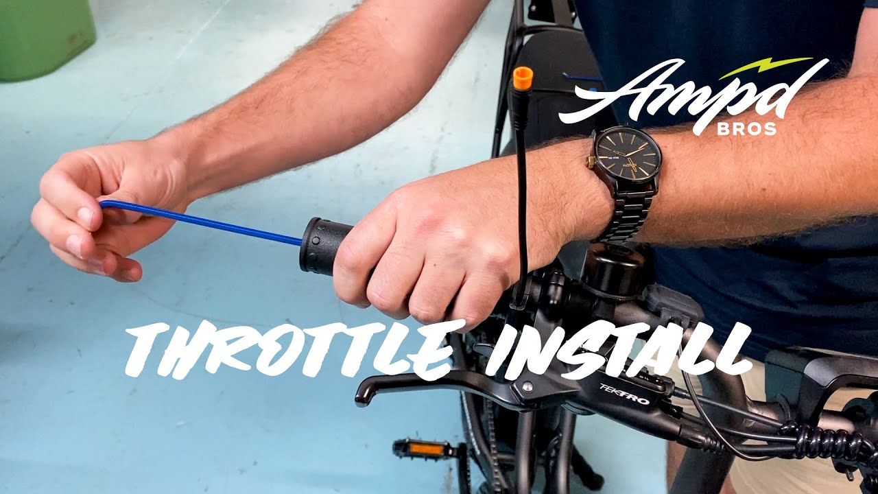 Whisky Off Road Throttle Kit Install [Ampd Bros Electric Bikes]