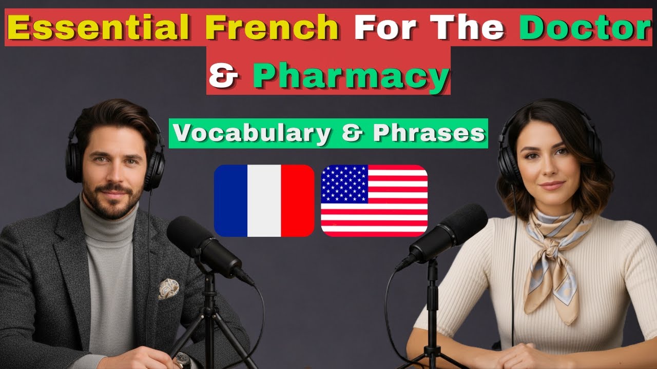 Learn Essential French for the Doctor & Pharmacy | Medical Vocabulary & Phrases | Learn French Today
