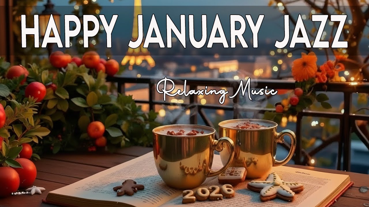 January Jazz ☕ Sparkling Coffee Bossa for Sharp Focus, Uplifted Energy & Fresh Morning Lift 🎷