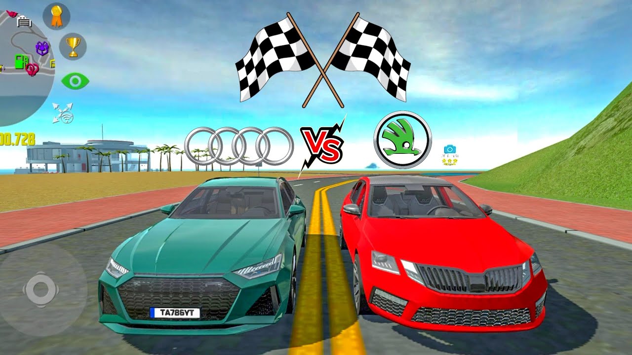 Car Simulator 2 | Skoda VS Audi | Octavia RS VS RS6 | Race & Top Speed | Car Games Android Gameplay