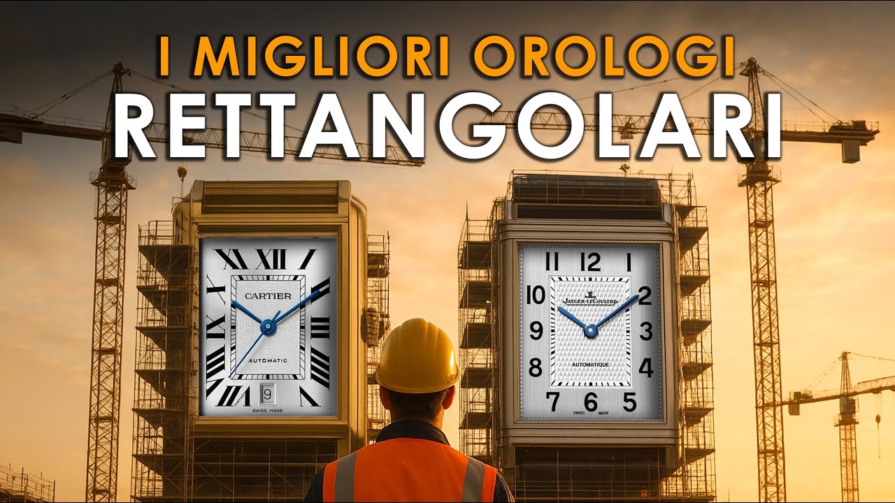 I MIGLIORI OROLOGI RETTANGOLARI – Otto modelli di lusso e low cost da tutto il mondo
