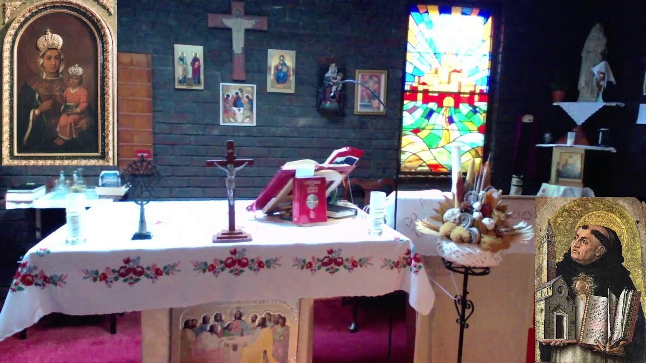 Mass with Morning Prayer, Pss 145, 146 - Saint Thomas Aquinas Wed 3 O Time A