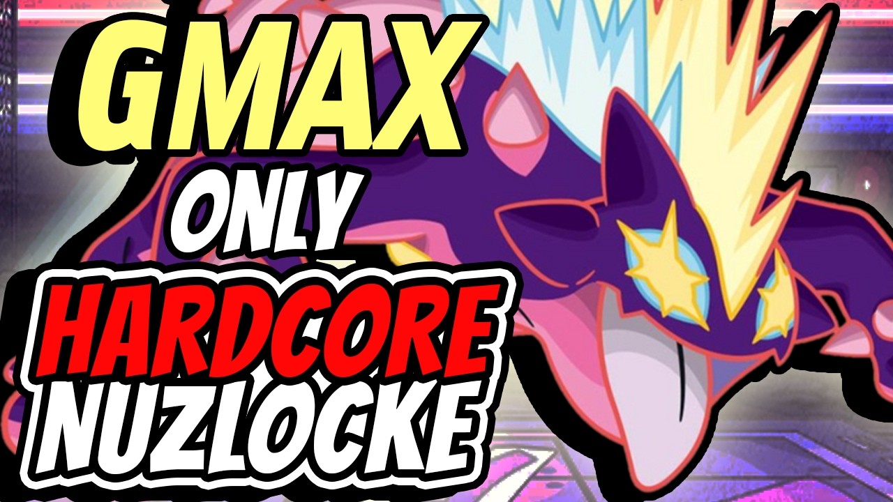 I Nuzlocked Pokemon Sword using GIGANTAMAX Pokemon!!!