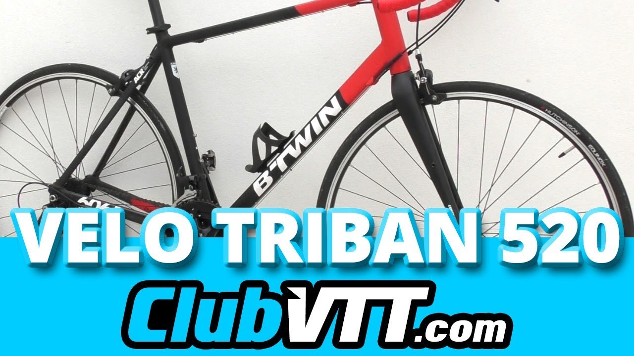 VELO ROUTE BTWIN TRIBAN 520 - C'est mon vélo !! - 312