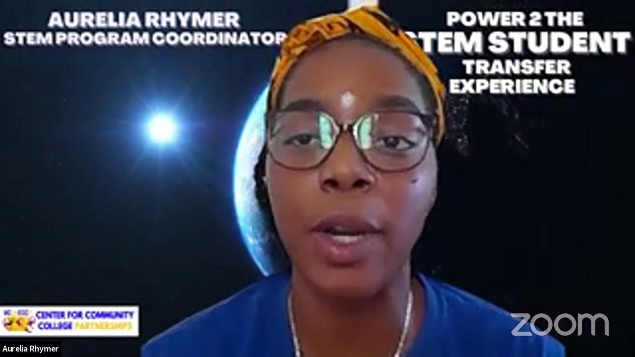 UCLA CCCP Power to the STEM Transfer Student Experience Webinar (P2TT-W)