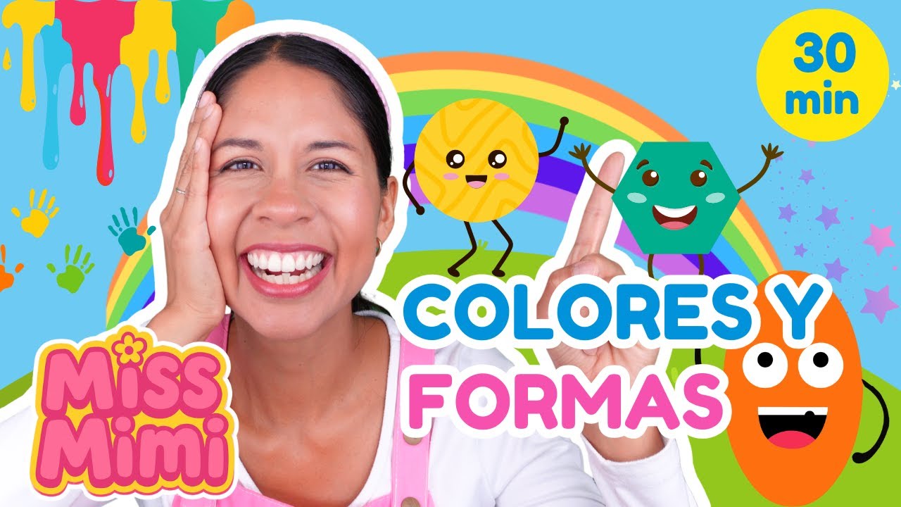 🌈⭐ Toddler Spanish Learning | “Colores y Formas Divertidas para niños | Aprende inglés y epañol