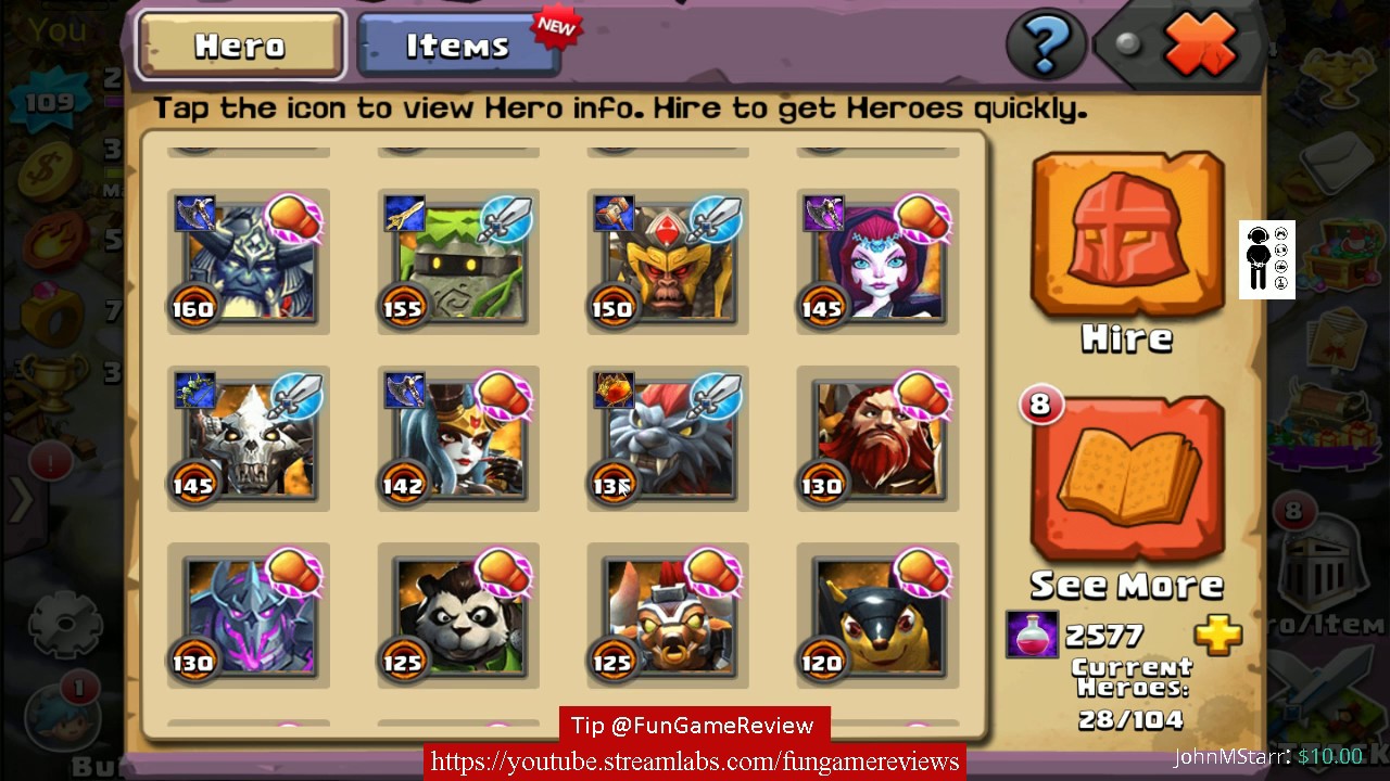 Clash of Lords 2 - Base Review - You (Robby) Improvement Suggestions