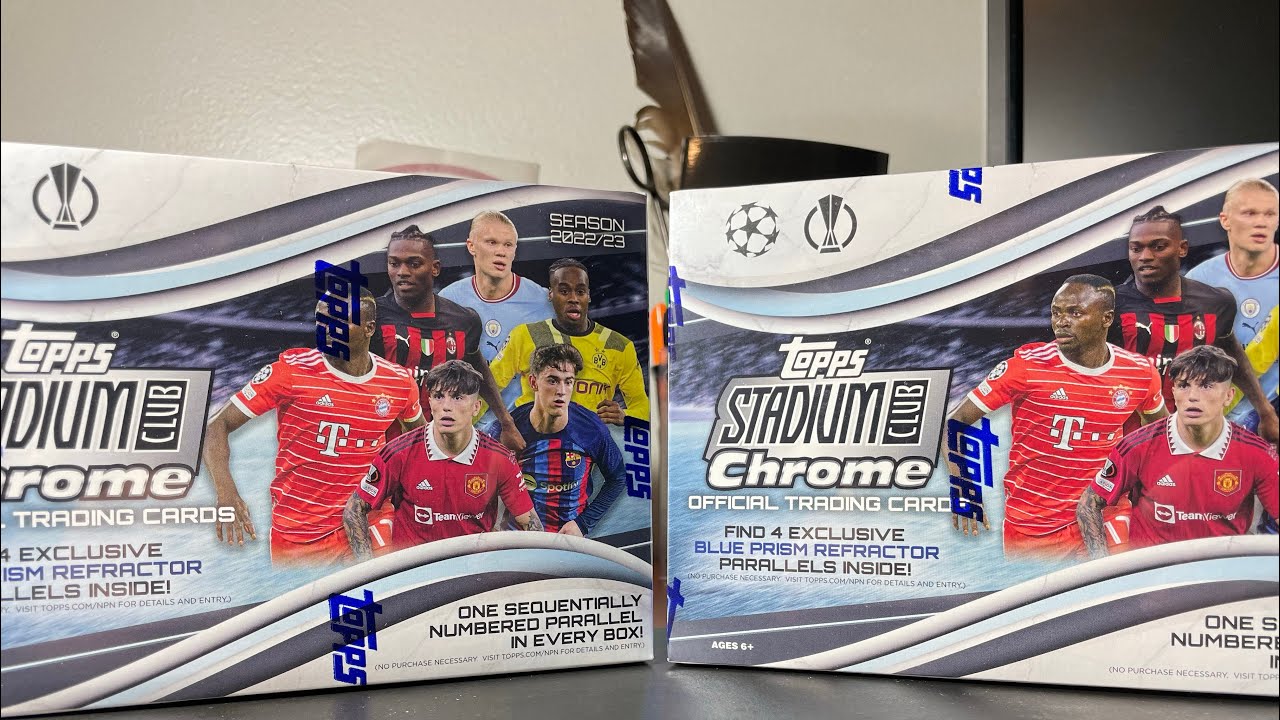 The Hits Keep Hitting! Topps UEFA Stadium Club Chrome 2022/23 Giant Box Opening #3 and #4
