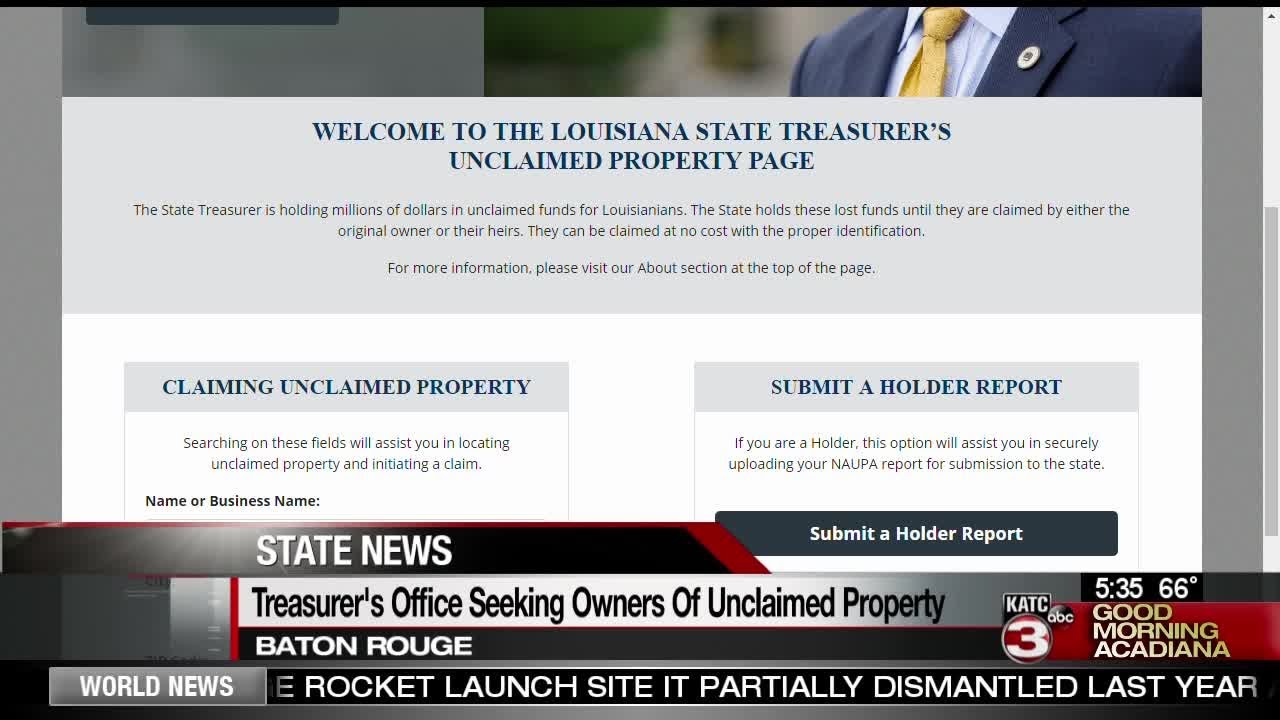 State holding $852 million in unclaimed property