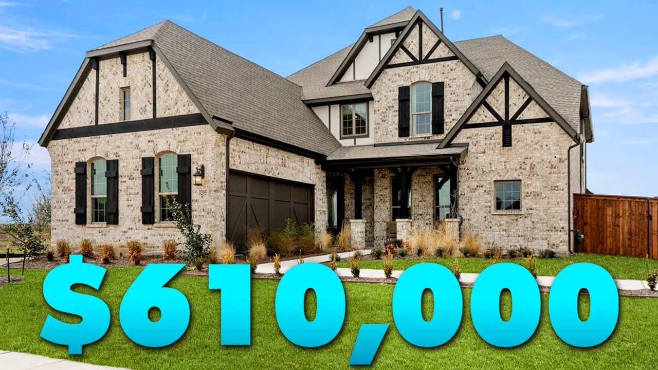 Look Inside NEW Mansfield, TX Home | Tour Coventry Model | DFW New Real Estate