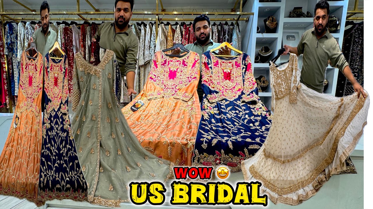 US Bridal Pakistani Wedding Dresses Ready To Wear | Best Pakistani Bridal Dresses 2025 Good Price 