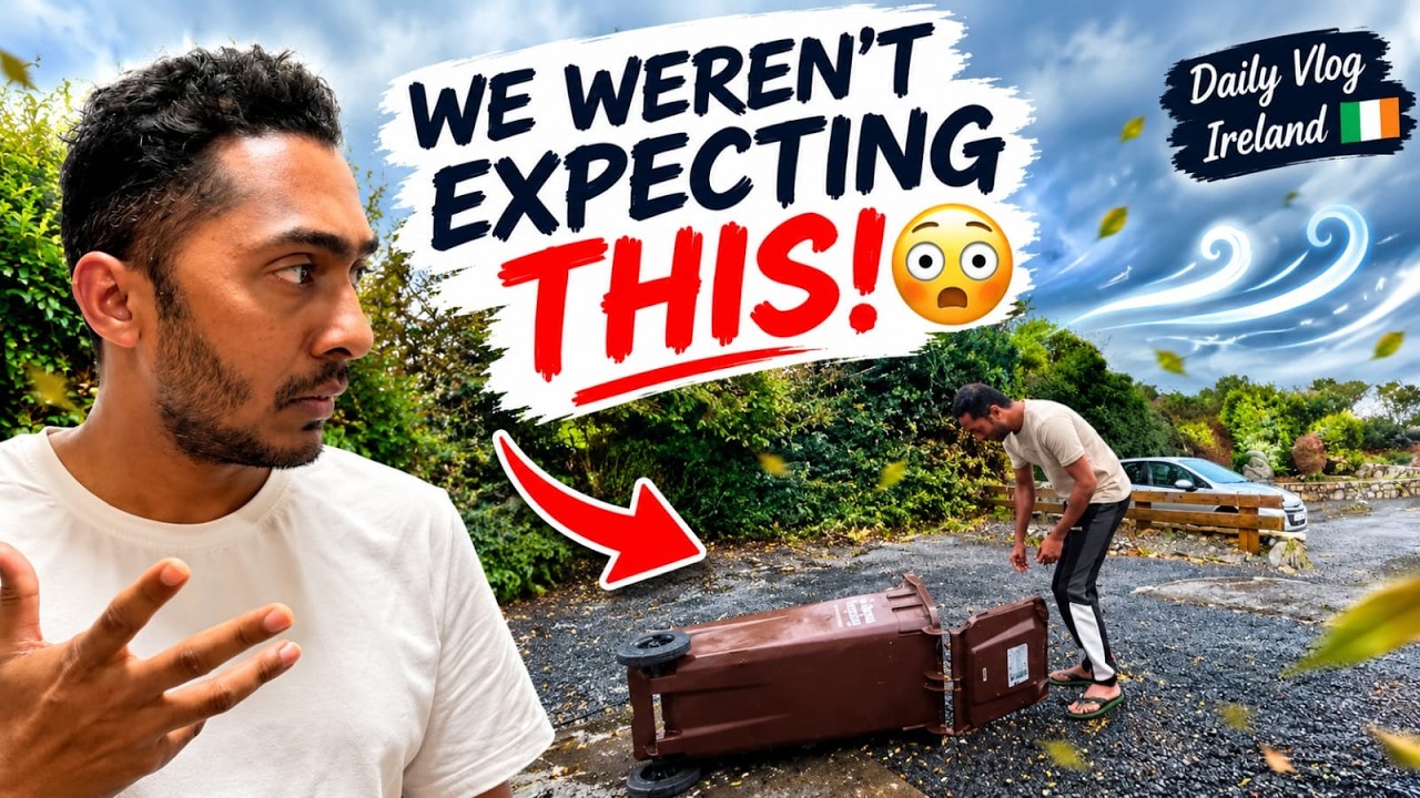 WHO KNOCKED OVER OUR BIN?! 😂 | Life in Ireland