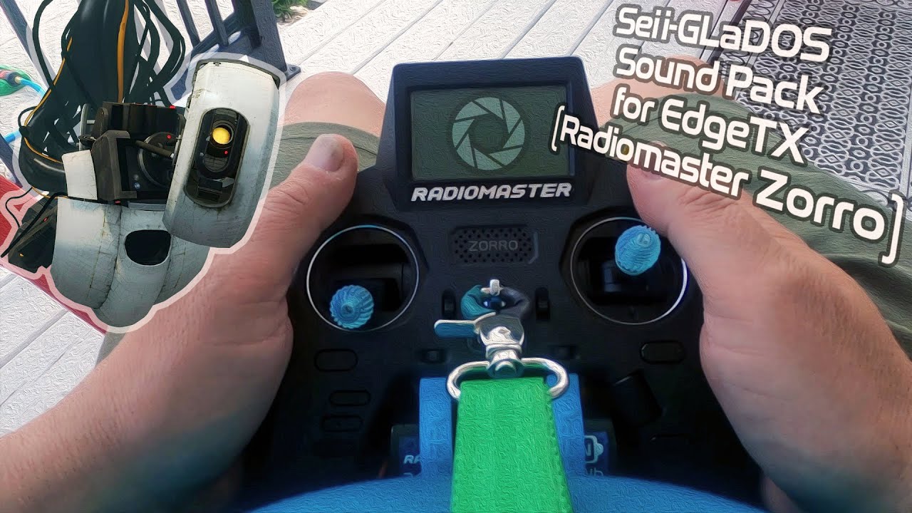 Sped up making of Seii-GLaDOS Sound Pack for EdgeTX - Seii-FPV