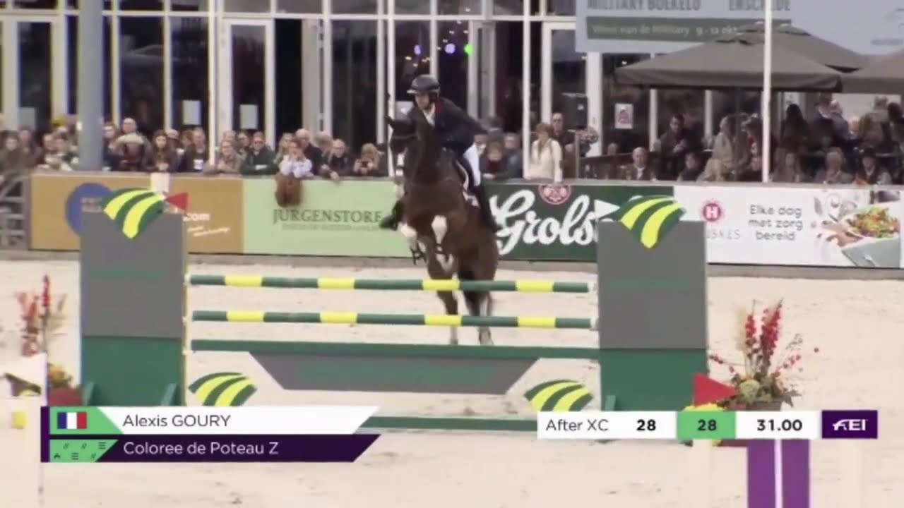 Le CSO d'Alexis Goury et Color&eacute;e du Poteau Z. Boekelo CCIO4*-NC-L 2025
