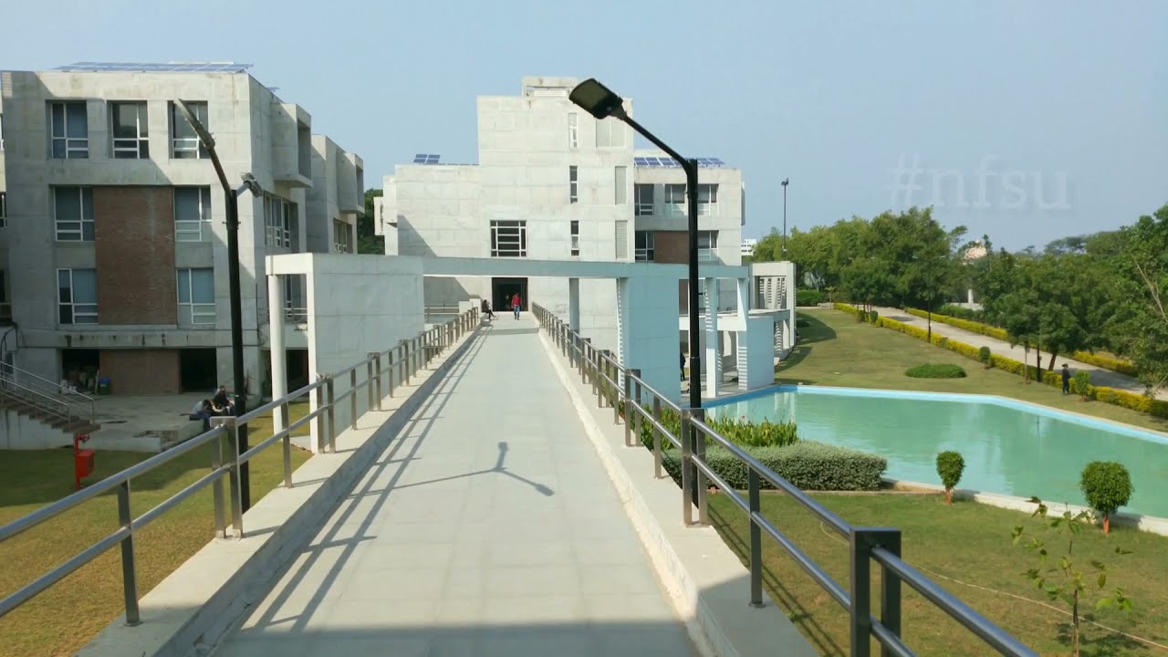 National Forensic Sciences University #nfsu Gandhinagar, Gujarat...❤️❤️