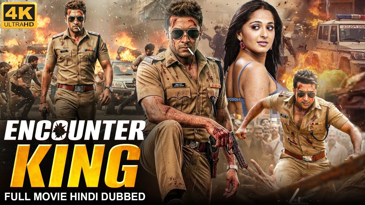 Suriya's ENCOUNTER KING - Full South Movie Hindi Dubbed  | Anushka Shetty, Hansika | South Movie