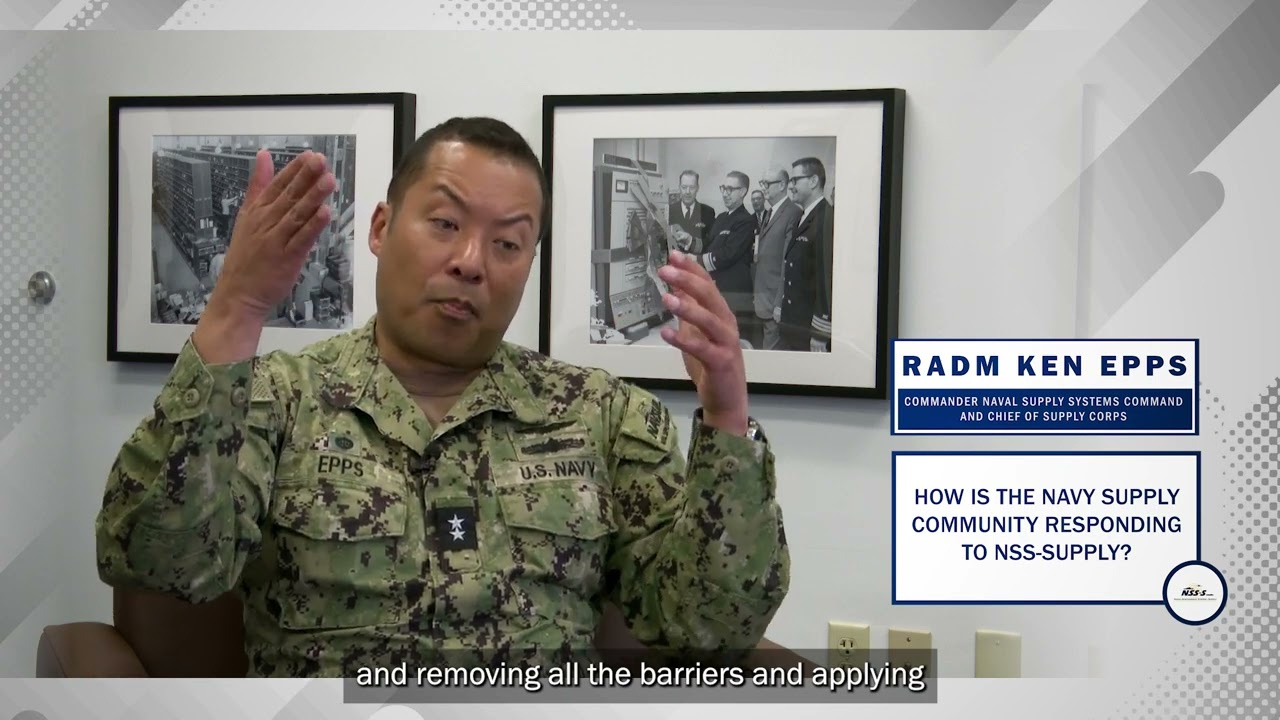 How is the Navy Supply community responding to Naval Sustainment System-Supply?