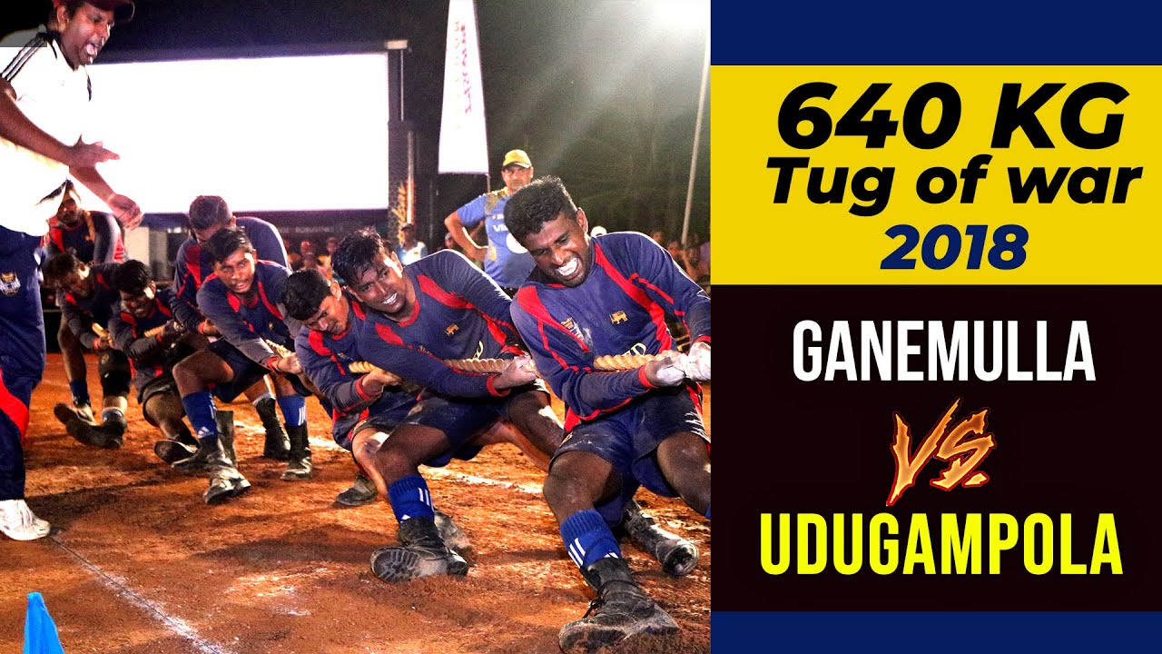 Tug of war (640 kg) Ganemulla Susitha Vs Udugampola United