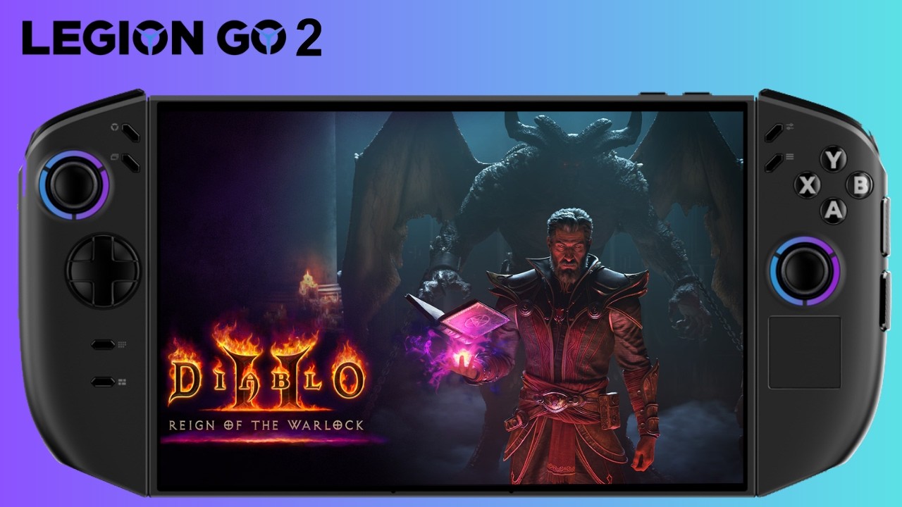 Diablo II: Resurrected Reign of the Warlock Legion Go 2 Performance: Z2 Extreme Settings / Gameplay