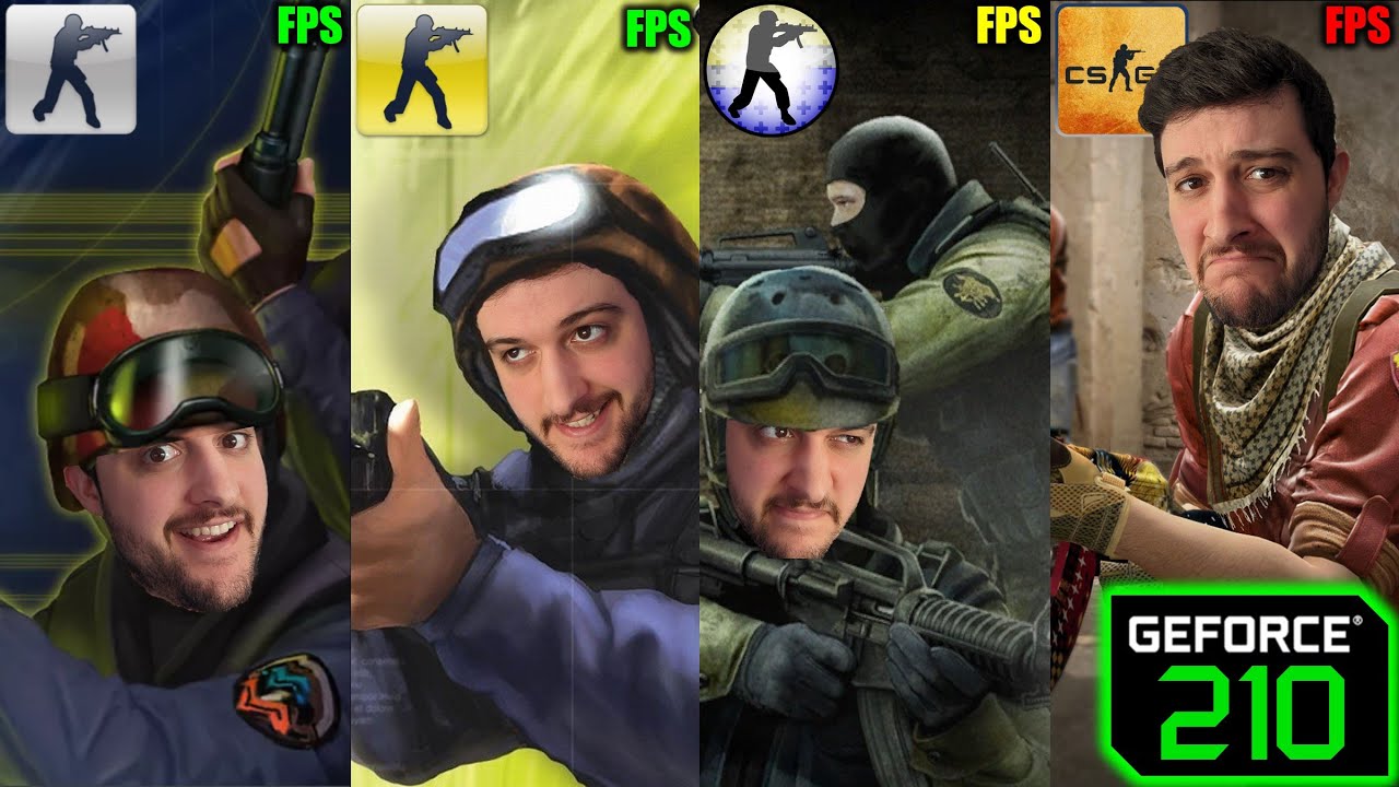 GeForce 210 | Counter Strike Franchise (CS 1.6, CSCZ, CSS, CSGO)