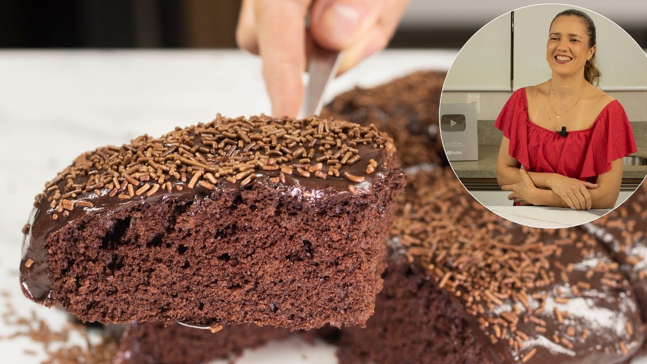 MELHOR BOLO DE CHOCOLATE DO MUNDO  SEM GLÚTEN