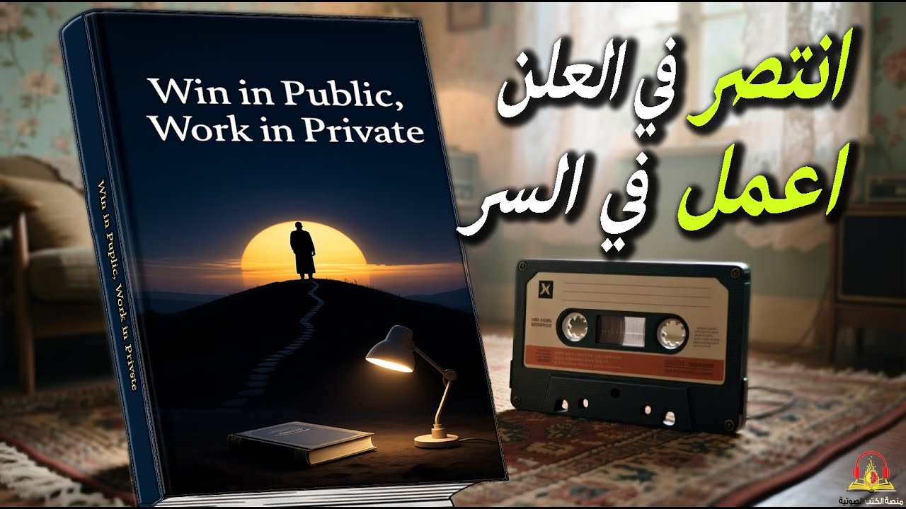 انتصر في العلن، اعمل في السر هذا الكتاب سيخيف من يحبون الضجيج… كتاب صوتي لكيفية بناء نجاحك في الخفاء