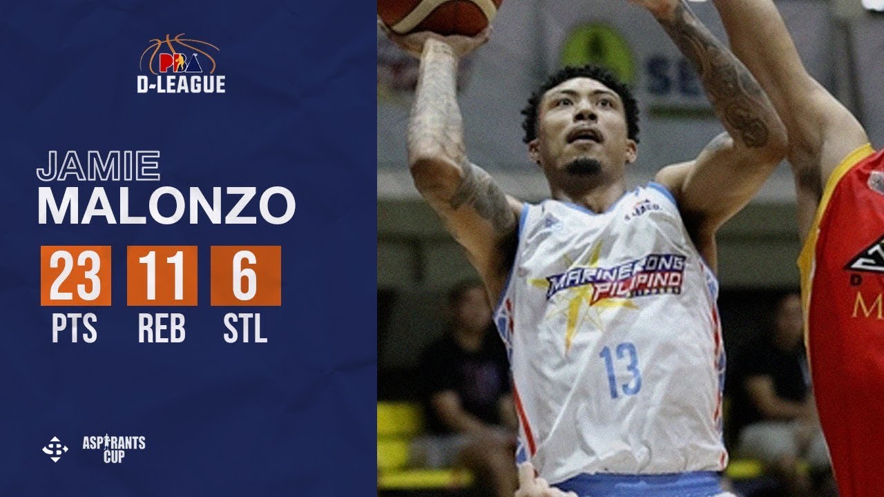 Jamie Malonzo PBA D League Debut vs  Mapua | 23 Points Highlights (3/9/2020)