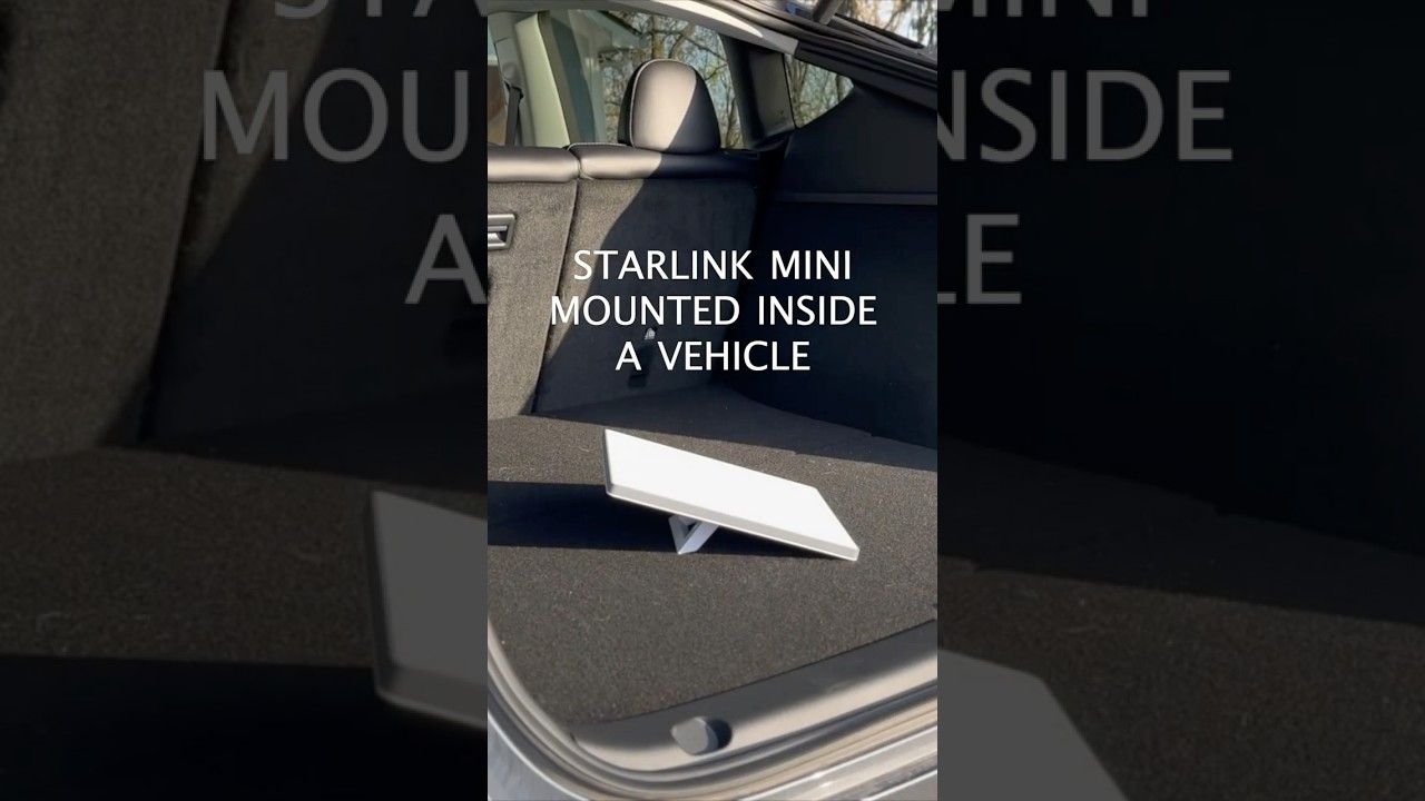 Starlink Mini is the ultimate road trip internet option! #starlink #starlinkmini