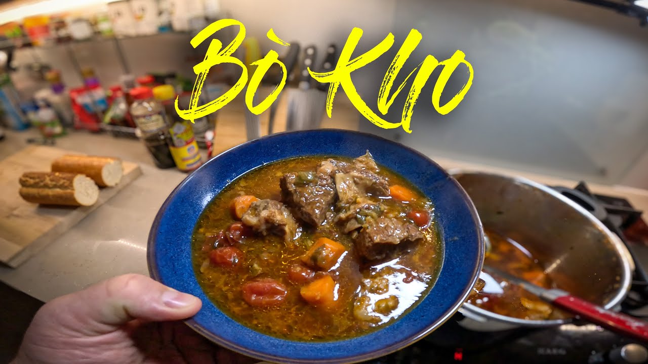Inspired by a delicious Vietnamese beef stew 👌😊👍