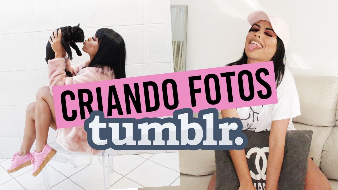 CRIANDO FOTOS TUMBLR - Por Nathália Nogueira