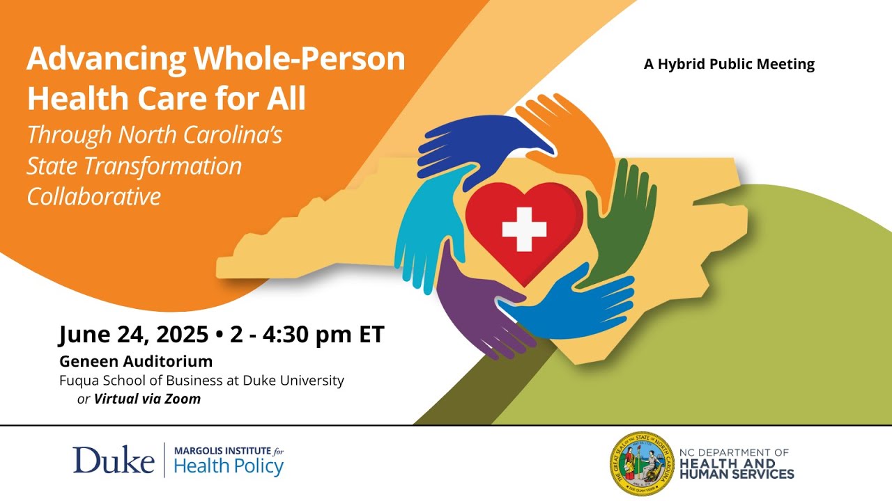 Advancing Whole-Person Health Care For All Through N. Carolina’s State Transformation Collaborative
