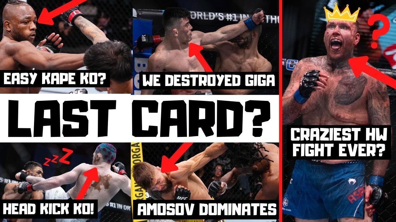 UFC Vegas 112 Event Recap Royval vs Kape Full Card Reaction & Breakdown