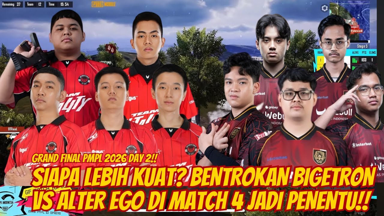 ERANGEL BERDARAH‼️ Bentrokan Panas Bigetron vs Alter Ego di Match 4 Day 2 Grand Final PMPL 2026 