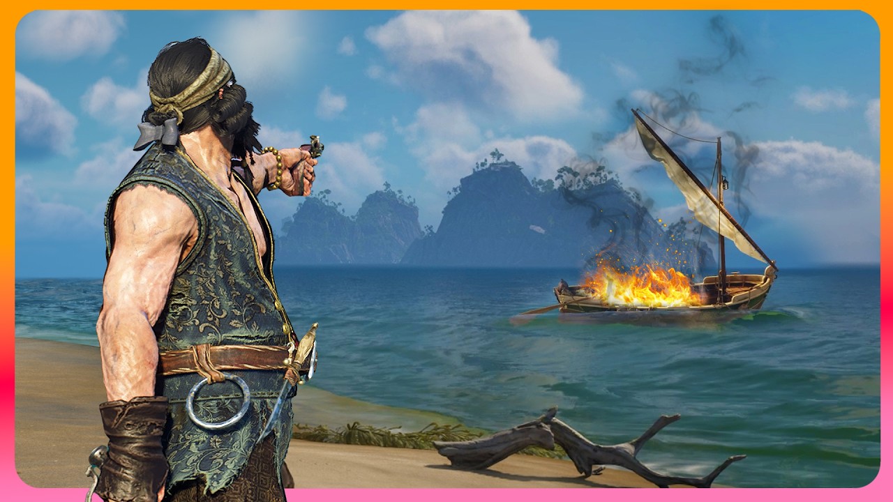 Day 1 in MASSIVE NEW Open World Pirate Survival Game -  Windrose
