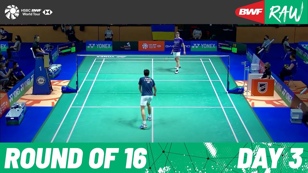 YONEX GAINWARD German Open 2022 | Day 3 | Court 1 | Round of 16