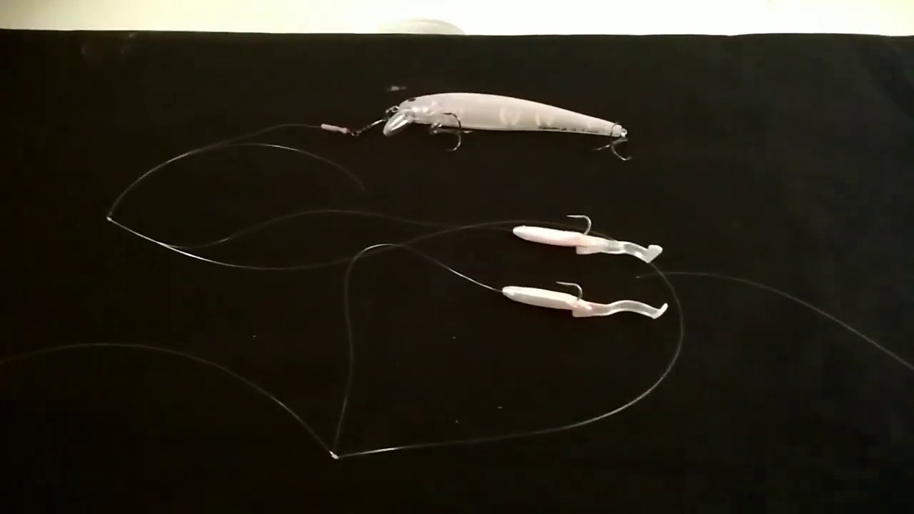 Montaje curricán para pesca kayak.