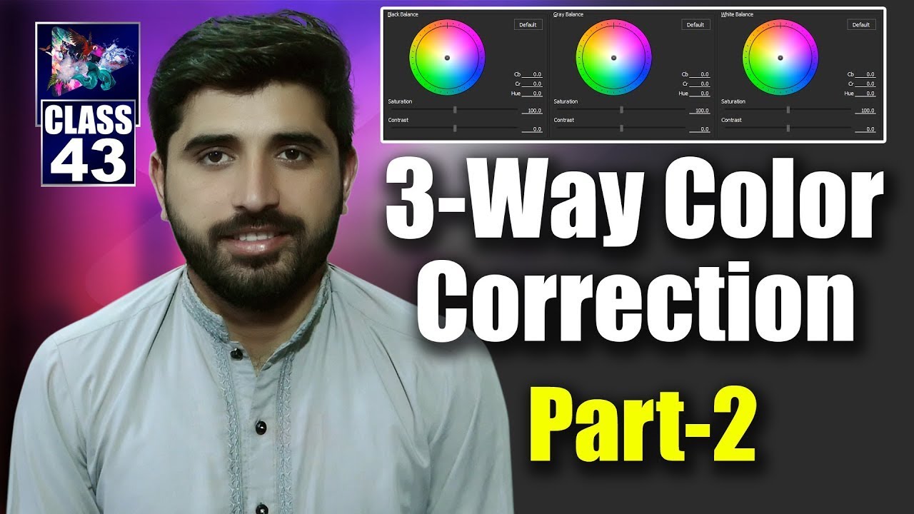 3Way Color Correction For Edius 9.52 Urdu/Hindi | Class 43 | Part 2 | Film Editing Scool