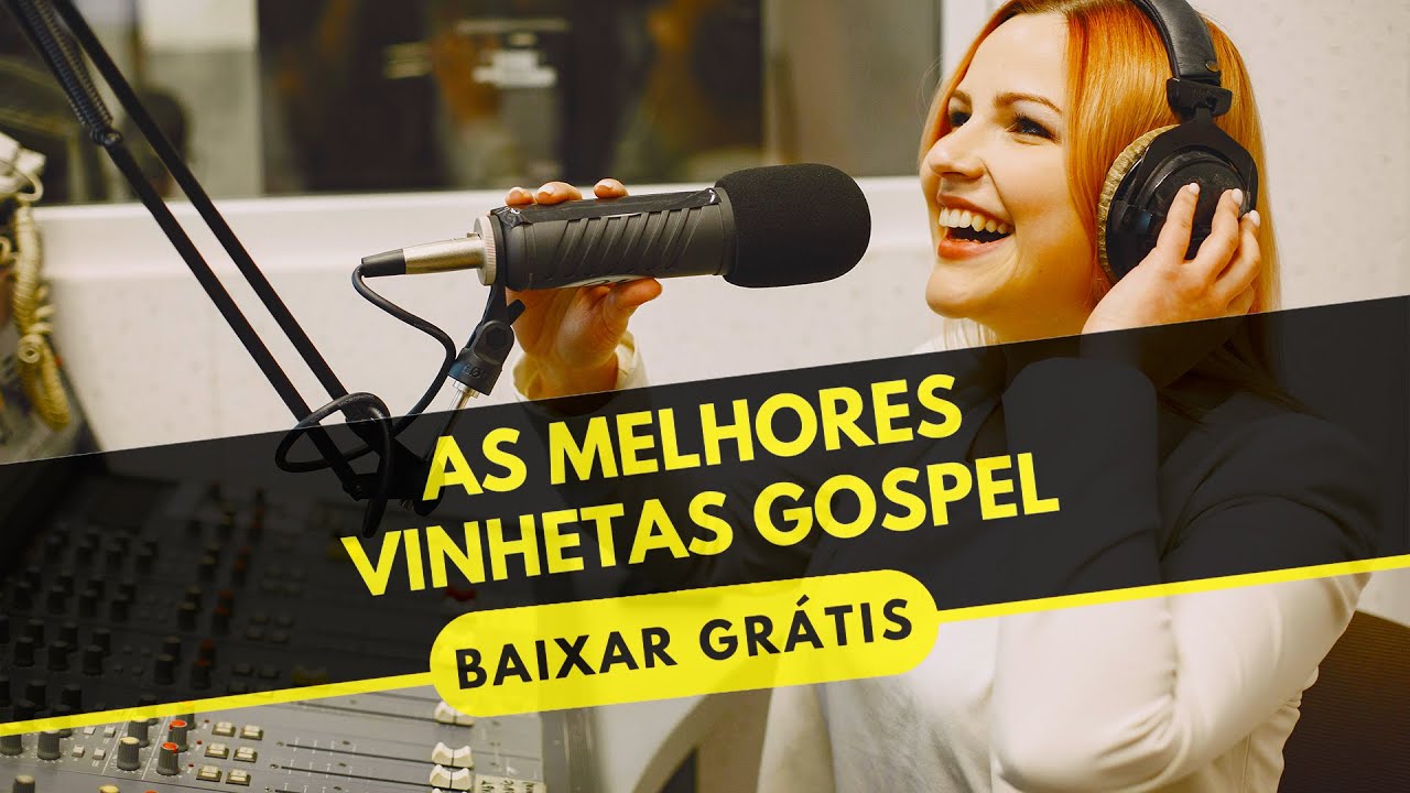 Vinhetas gospel grátis para rádios e igrejas evangélicas