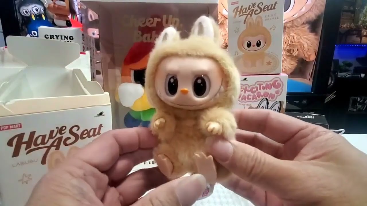 Labubu Have A Seat Unboxing - BaBa #labubu #unboxing #popmartthemonsters #popmart #labubuhaveaseat